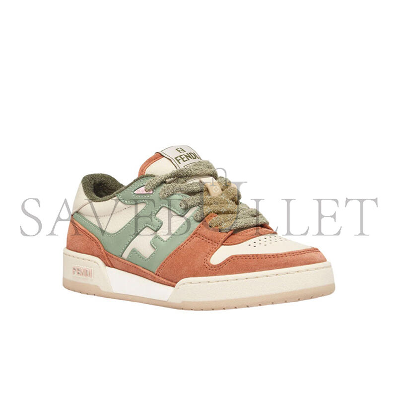 FENDI MATCH LOW 'WHITE ORANGE GREEN' 7E1493AI1NF1H1E